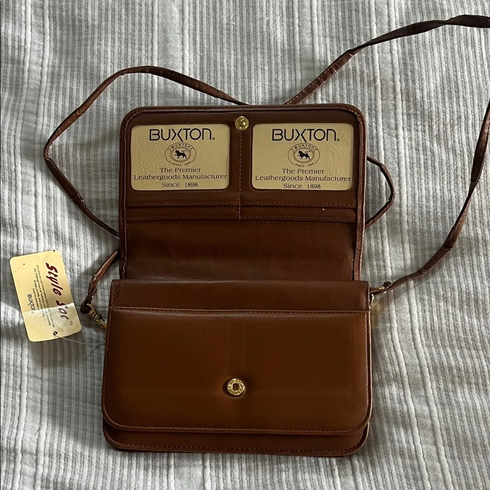 Vintage Leather Buxton Purse
